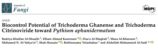側鉤木霉和橘綠木霉有效抑制瓜果腐霉